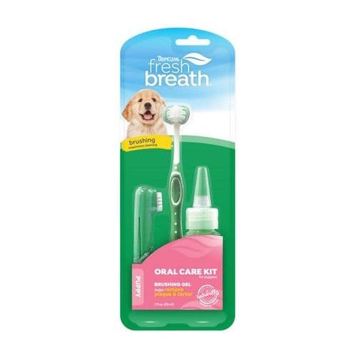 TropiClean Fresh Breath Puppy Oral Care Kit 59ml