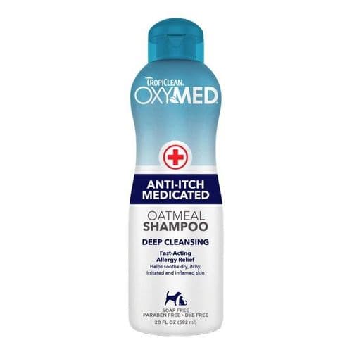 TropiClean Oxy-Med Medicated Shampoo 592ml
