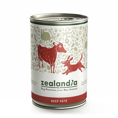 Zealandia Wet Dog Food: Beef Pate 385g