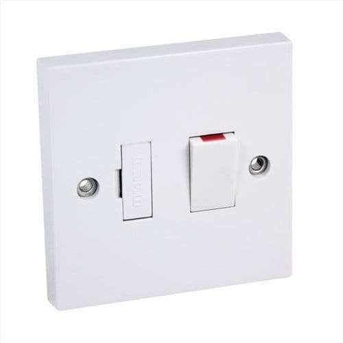 13A DP Switch Fused White
