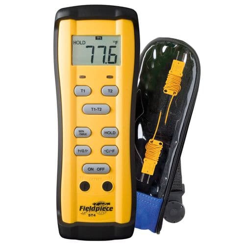Fieldpiece Dual Temperature Thermometer ST4