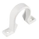 FloPlast White Waste Drain Wall Clips 40mm