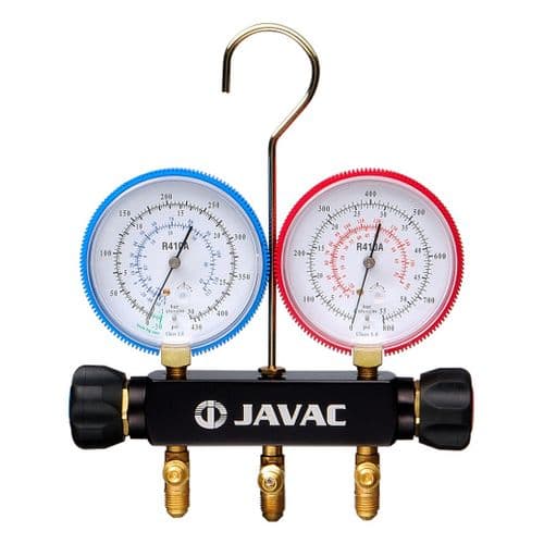 Javac 2 valve R410A/R32 Manifold Only