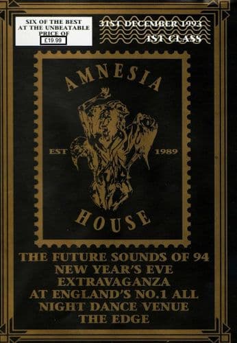 Amnesia House - The Edge - New Years Eve - 1993/94 - CD Pack