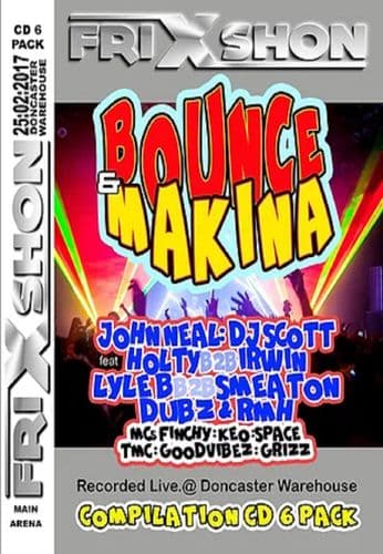 BOUNCE & MAKINA -  COMPILATION CD - 6 CD Pack