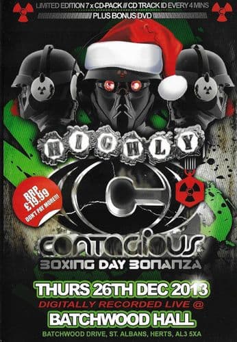 Highly Contagious - Boxing Day Bonanza 2013 - CD Pack