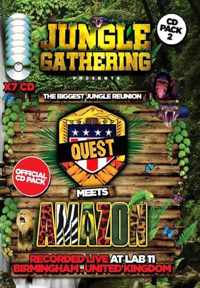 Jungle Gathering Presents - Quest Meets Amazon - 2021 - CD Pack 2