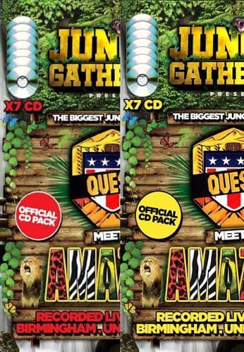 Jungle Gathering Presents - Quest Meets Amazon - 2021 - CD Pack Bundle Deal