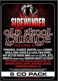 Sidewinder Old Skool Garage Volume 6 CD Pack