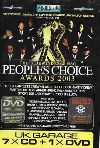 Sidewinder - Peoples Choice Awards 2003 - UK Garage Pack
