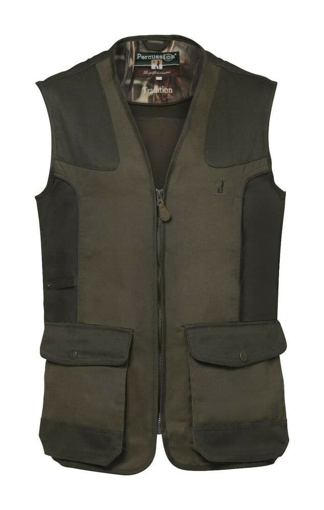 1215 Percussion Tradition Quality Shooting Waistcoat Gilet Hunting Vest