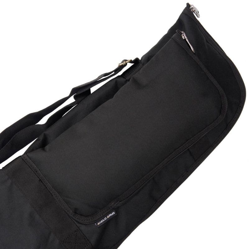 131 cm Anglo Arms Padded Black Rifle Gun Carry Case Shotgun Air Rifle
