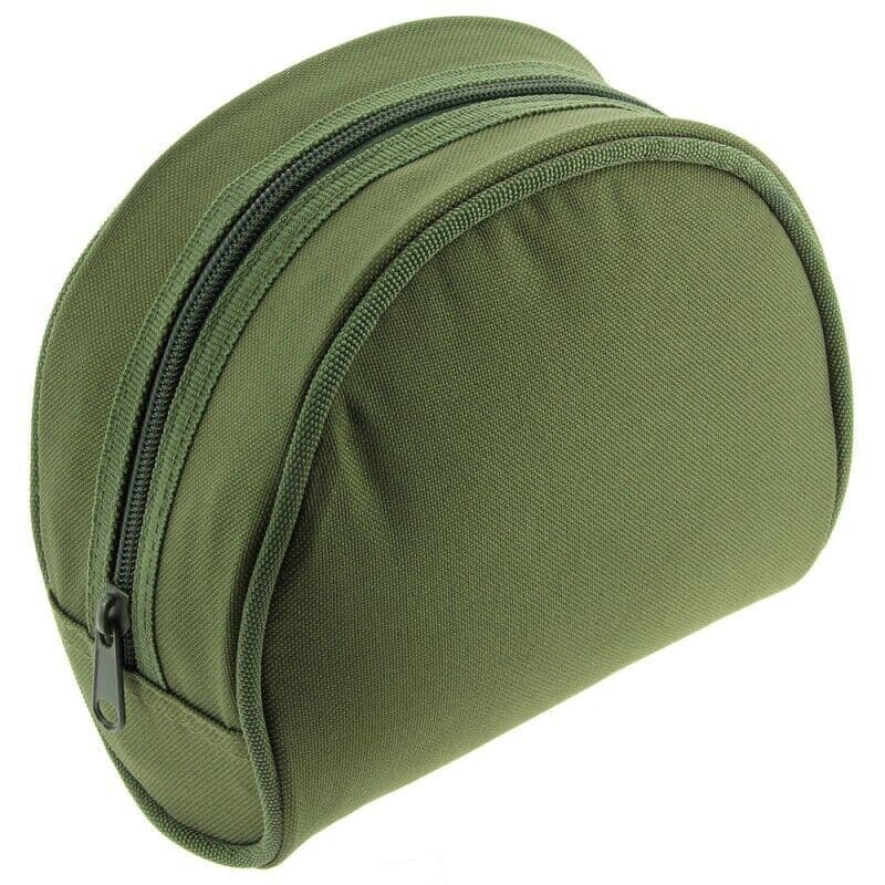 3 X NGT New Green Padded Fishing Reel Case Bag for Carp Pike