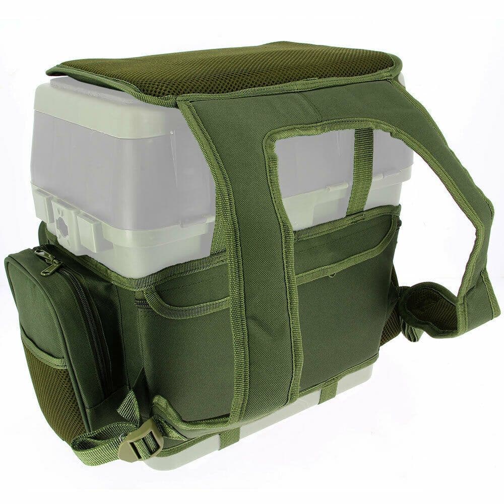 Back Pack Rucksack Bag For Fishing Seat Tackle Box Fly Sea Coarse