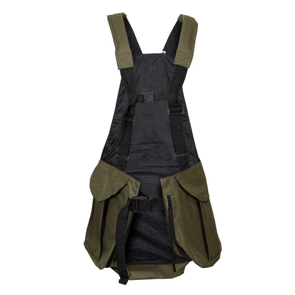 Gundog Dog Training Vest Green Multi Function Cordura Durable Many pockets