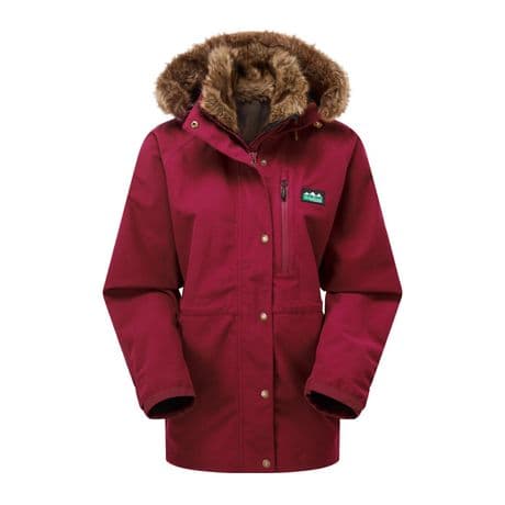 New Ridgeline Ladies Monsoon 2 Arctic Jacket Rhubarb Women's Waterproof Coat