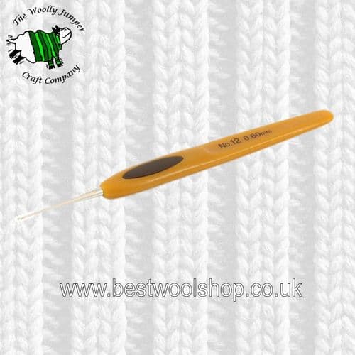 0.6mm CLOVER SOFT TOUCH CROCHET HOOK WITH STEEL HOOK COVER
