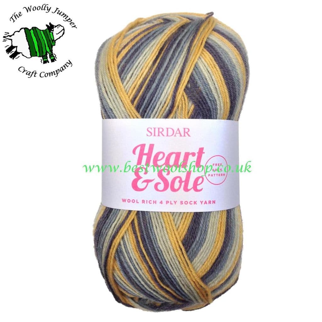 052 - PIGEON TOES - SIRDAR HEART & SOLE 4 PLY KNITTING ...