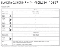 10257 PDF HAYFIELD BONUS DK LOG CABIN BLANKET & CUSHION KNITTING PATTERN