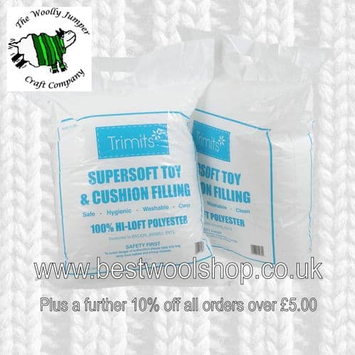 250G TRIMITS SUPERSOFT TOY & CUSHION FILLING  FILLER STUFFING