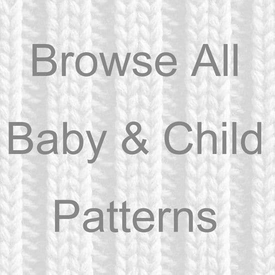 BROWSE ALL BABY & CHILD PATTERNS