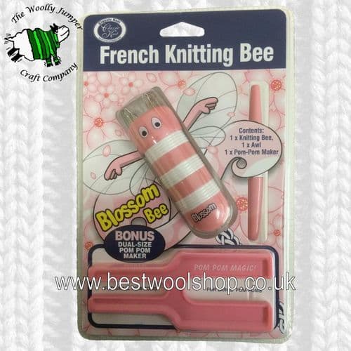 CLASSIC KNIT FRENCH KNITTING BEE  BLOSSOM PINK
