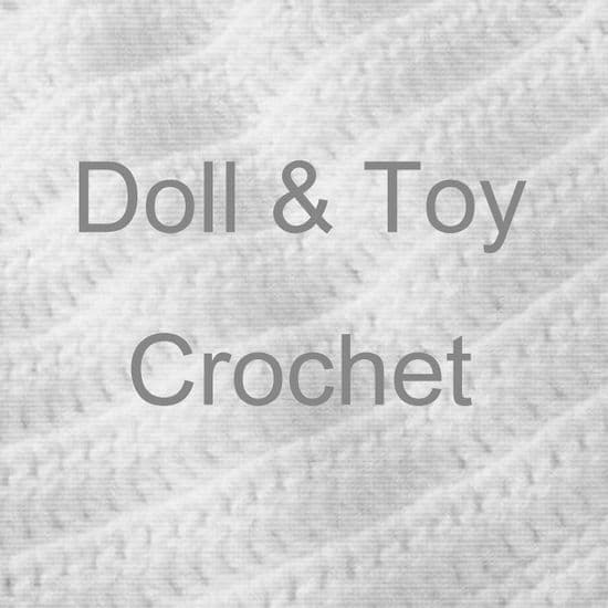 DOLL TEDDY & TOY CROCHET