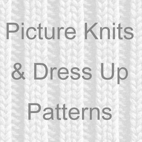 PICTURE KNITS KNITTING PATTERNS
